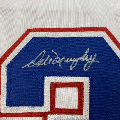 Autographed/Signed Dale Murphy Atlanta White Baseball Jersey PSA/DNA COA