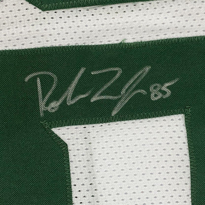 Framed Autographed/Signed Robert Tonyan 33x42 Green Bay White Football Jersey Beckett BAS COA