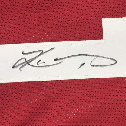 Framed Autographed/Signed Kyler Murray 33x42 Oklahoma Maroon College Football Jersey JSA COA