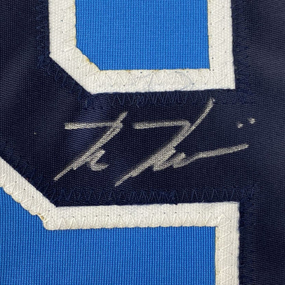 Autographed/Signed Kevin Kiermaier Tampa Bay Light Blue Baseball Jersey PSA/DNA COA