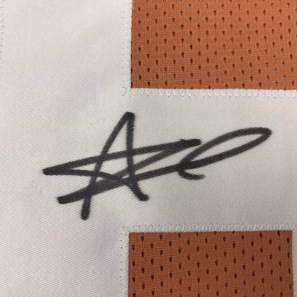 Framed Autographed/Signed Alvin Kamara 33x42 Tennessee Orange College Football Jersey Beckett BAS COA