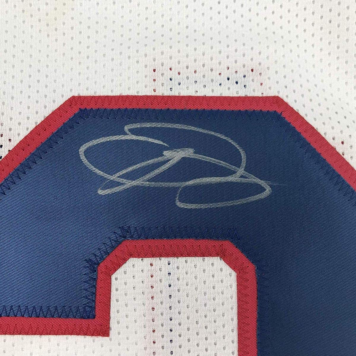 Framed Autographed/Signed Odell Beckham Jr. 33x42 New York Giants Color Rush Football Jersey JSA COA