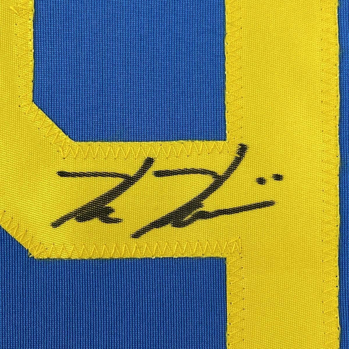 Framed Autographed/Signed Kevin Kiermaier 33x42 Tampa Bay Outlaw Players Weekend Baseball Jersey PSA/DNA COA
