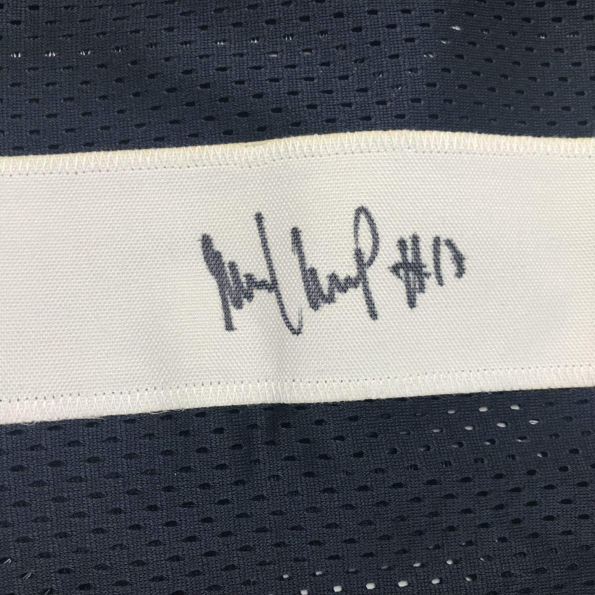 Framed Autographed/Signed Michael Gallup 33x42 Dallas Thanksgiving Day Football Jersey JSA COA