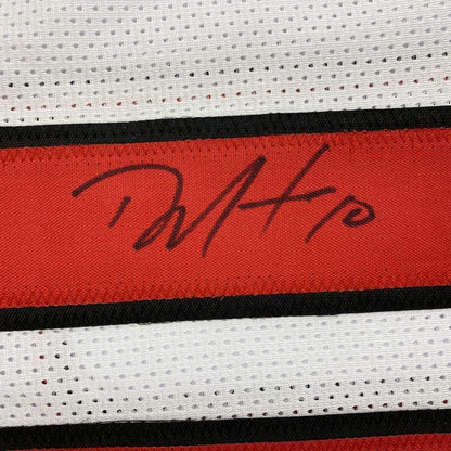 Autographed/Signed DeAndre Hopkins Arizona White Football Jersey JSA COA