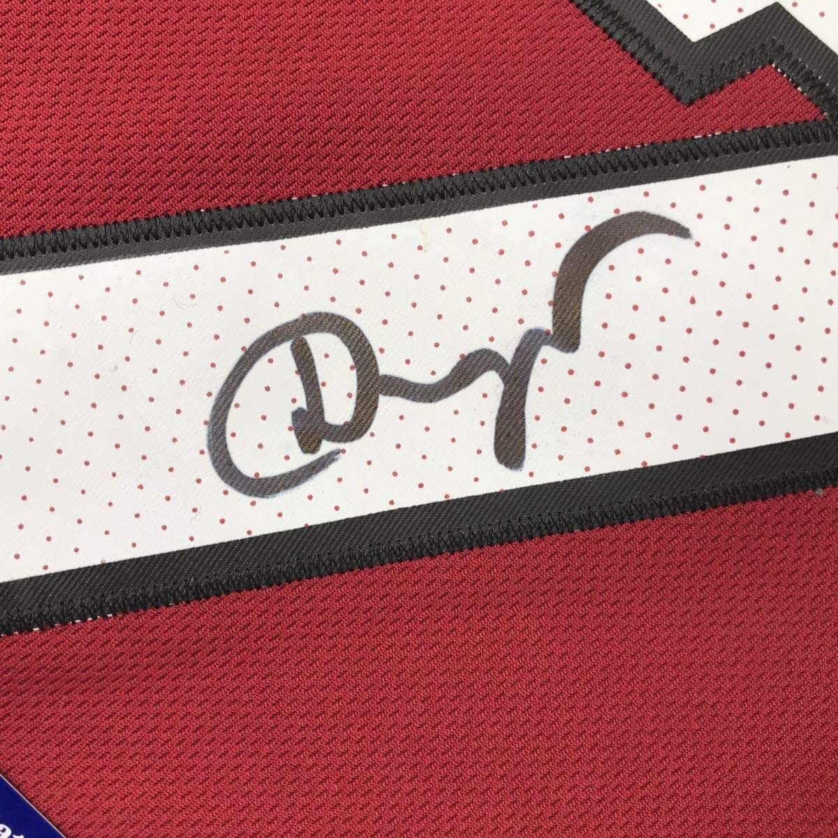 Framed Autographed/Signed Goran Dragic 33x42 Miami Red Basketball Jersey PSA/DNA COA