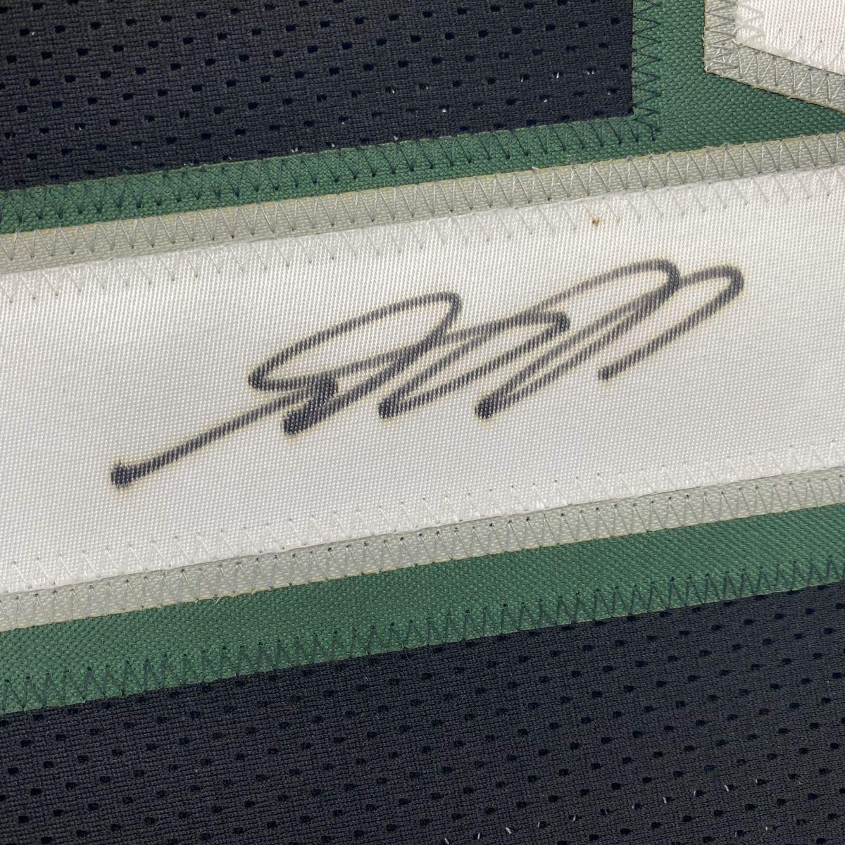 Framed Autographed/Signed DeSean Jackson 33x42 Philadelphia Black Football Jersey PSA/DNA COA
