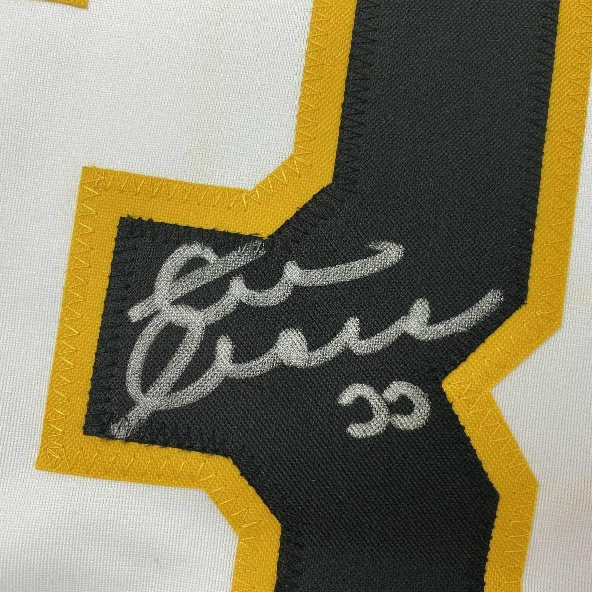 Framed Autographed/Signed Zdeno Chara 33x42 Boston White Hockey Jersey JSA COA
