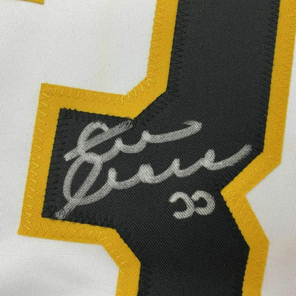 Framed Autographed/Signed Zdeno Chara 33x42 Boston White Hockey Jersey JSA COA