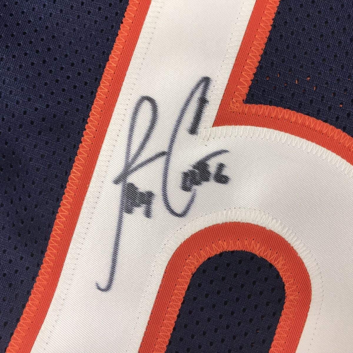 Framed Autographed/Signed Jay Cutler 33x42 Chicago Blue Football Jersey PSA/DNA COA
