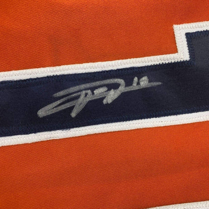 Framed Autographed/Signed Yulieski Yuli Gurriel 33x42 Houston Orange Baseball Jersey JSA COA