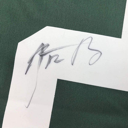 Framed Autographed/Signed Aaron Rodgers 33x42 Green Bay Green Football Jersey Beckett BAS COA
