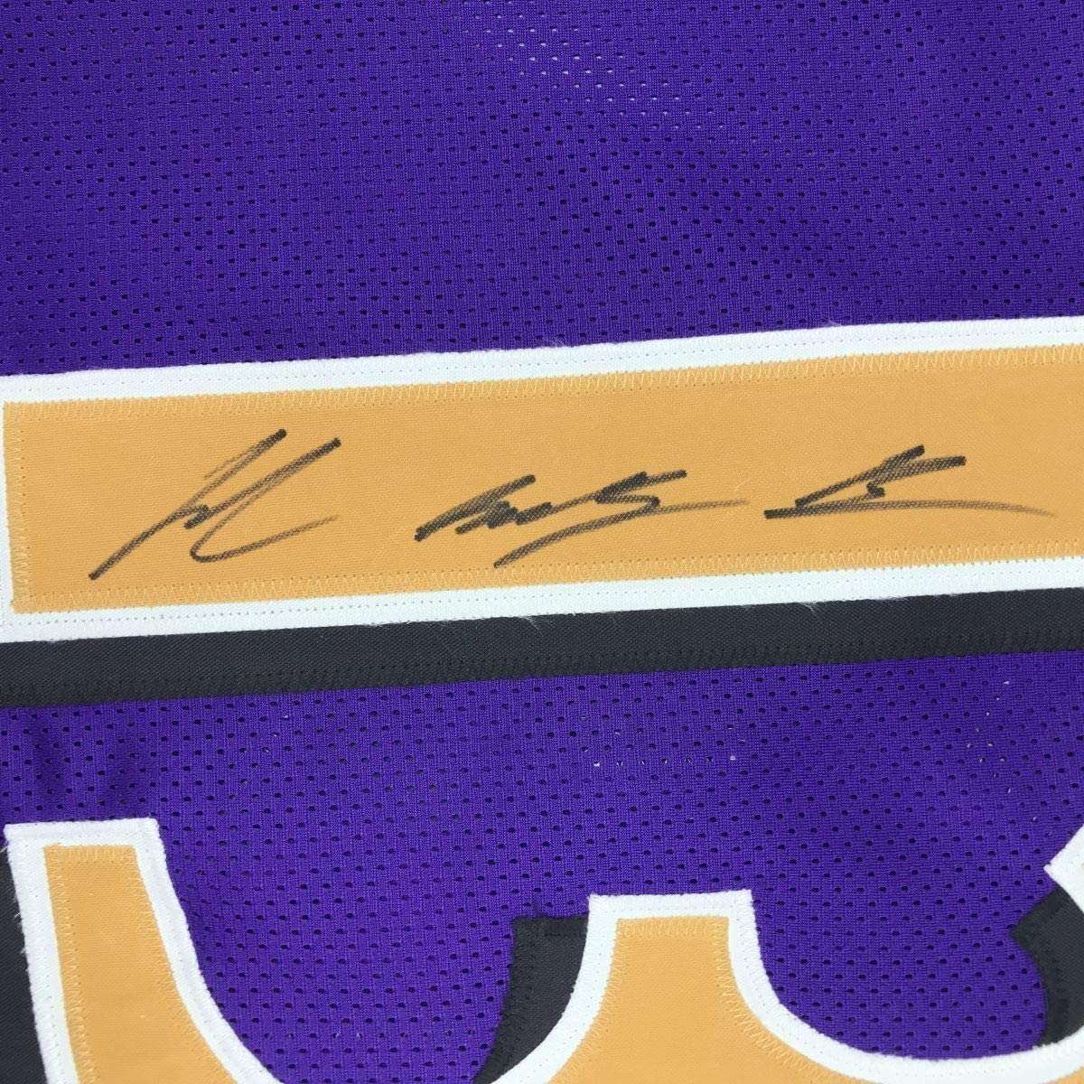 Framed Autographed/Signed John Brown 33x42 Baltimore Color Rush Football Jersey JSA COA