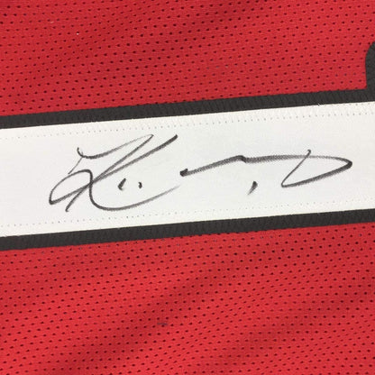 Framed Autographed/Signed Kyler Murray 33x42 Arizona Red Football Jersey JSA COA