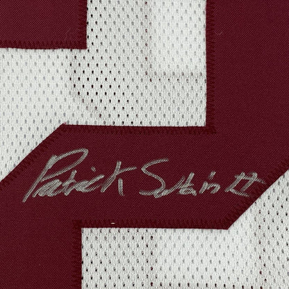 Framed Autographed/Signed Patrick Surtain II 33x42 Alabama White College Football Jersey JSA COA