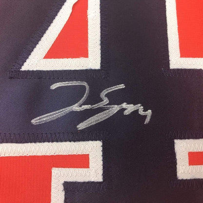 Framed Autographed/Signed George Springer 33x42 Houston Orange Baseball Jersey JSA COA