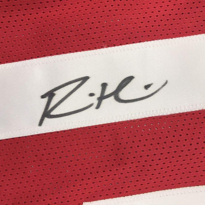 Framed Autographed/Signed Ronnie Harrison 33x42 Alabama Red College Football Jersey PSA/DNA COA