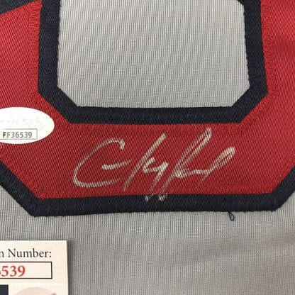 Framed Autographed/Signed Hanley Ramirez 33x42 Boston Grey Baseball Jersey JSA COA