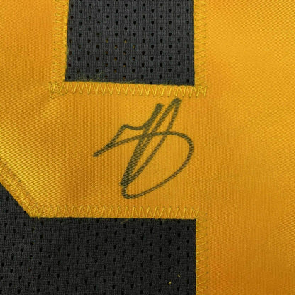 Framed Autographed/Signed Minkah Fitzpatrick 33x42 Pittsburgh Color Rush Football Jersey JSA COA