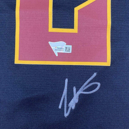 Framed Autographed/Signed Collin Sexton 33x42 Cleveland Cavaliers Black Basketball Jersey Fanatics COA