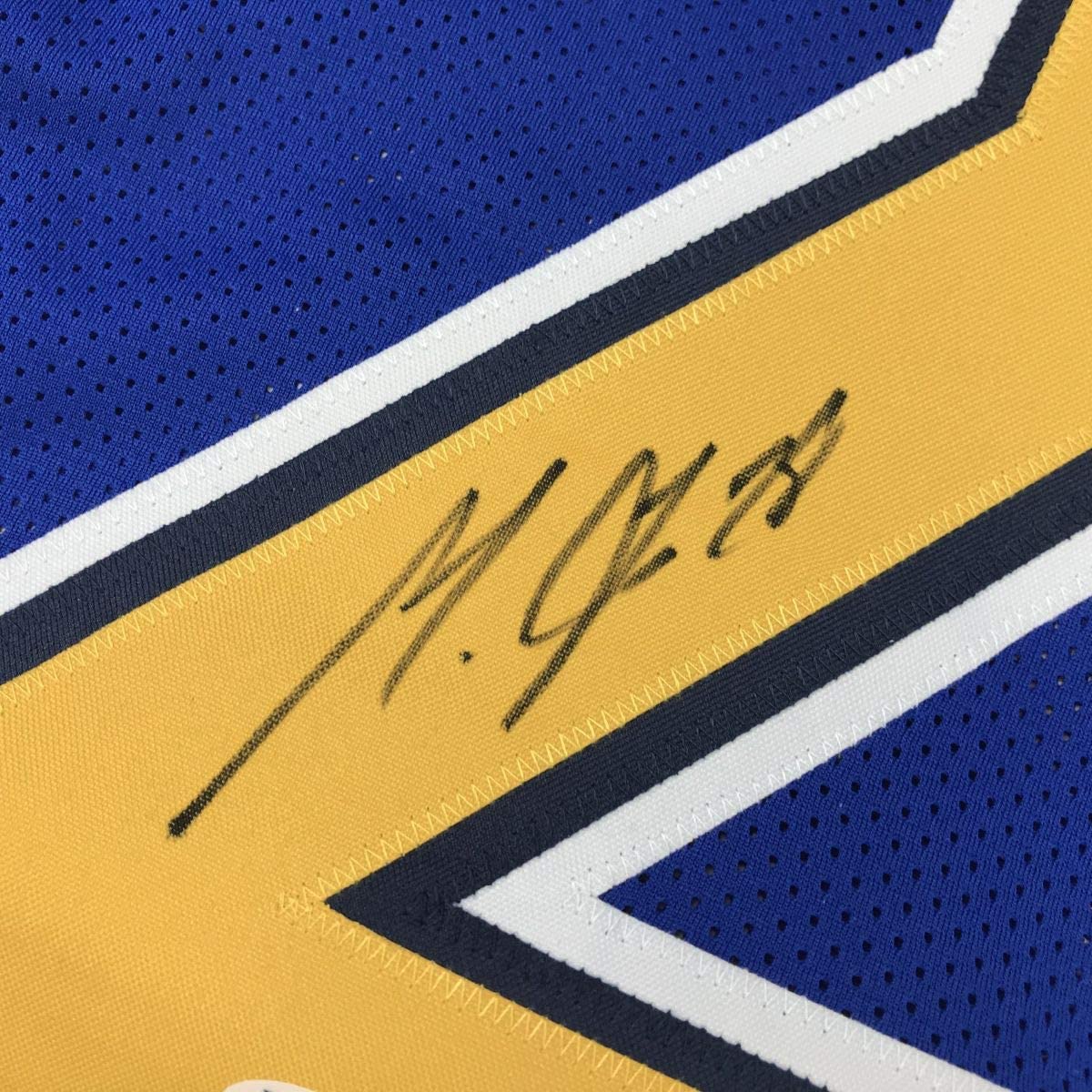 Autographed/Signed Melvin Gordon Los Angeles LA Color Rush Football Jersey Beckett BAS COA