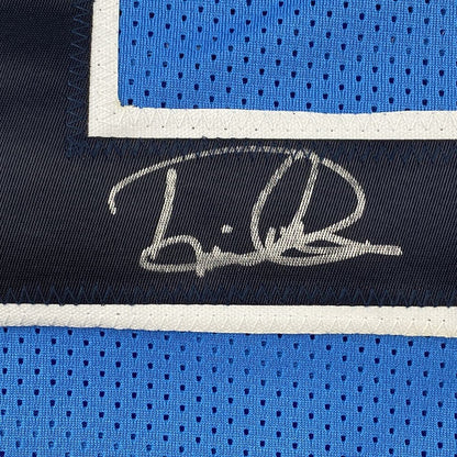 Autographed/Signed Derrick Henry Tennessee Titans Light Blue Football Jersey Beckett BAS COA