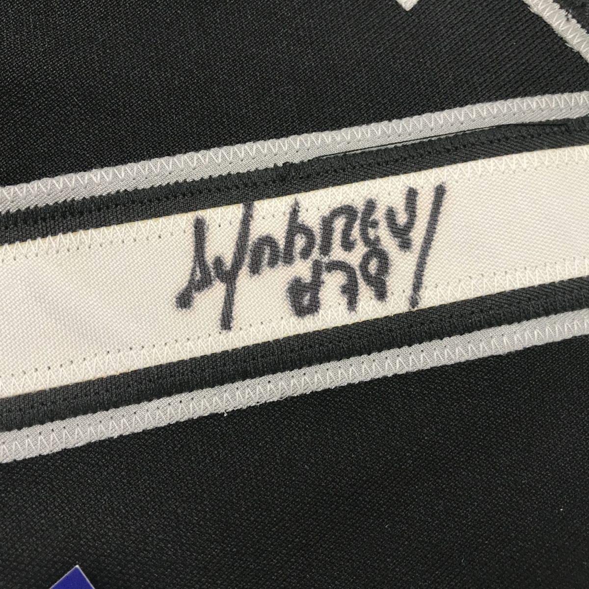 Framed Autographed/Signed Jose Abreu 33x42 Chicago Sox Black Baseball Jersey PSA/DNA COA