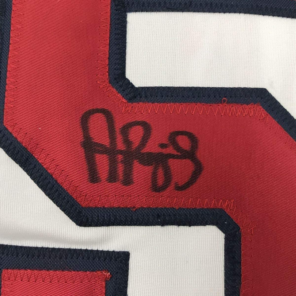 Framed Autographed/Signed Albert Pujols 33x42 Los Angeles White Baseball Jersey Beckett BAS COA
