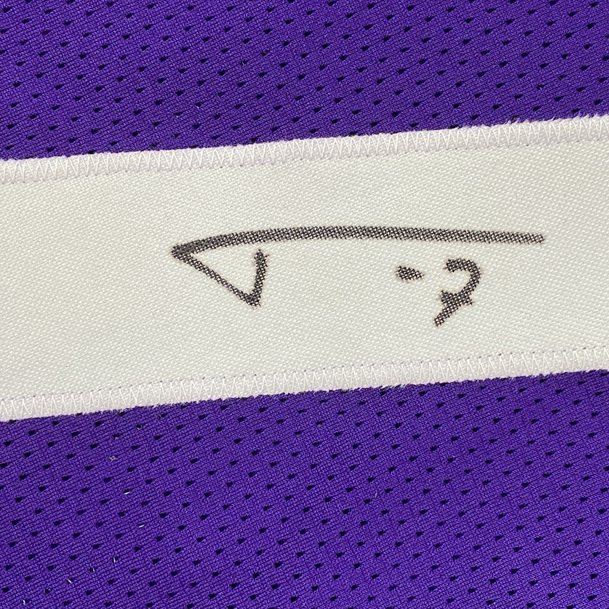 Framed Autographed/Signed Tyrann Mathieu 33x42 LSU Purple College Football Jersey JSA COA