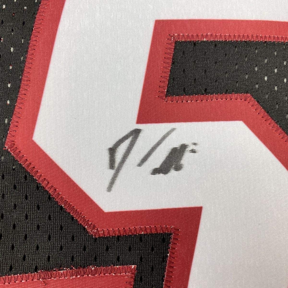 Framed Autographed/Signed Jason Williams 33x42 Miami Black Basketball Jersey PSA/DNA COA