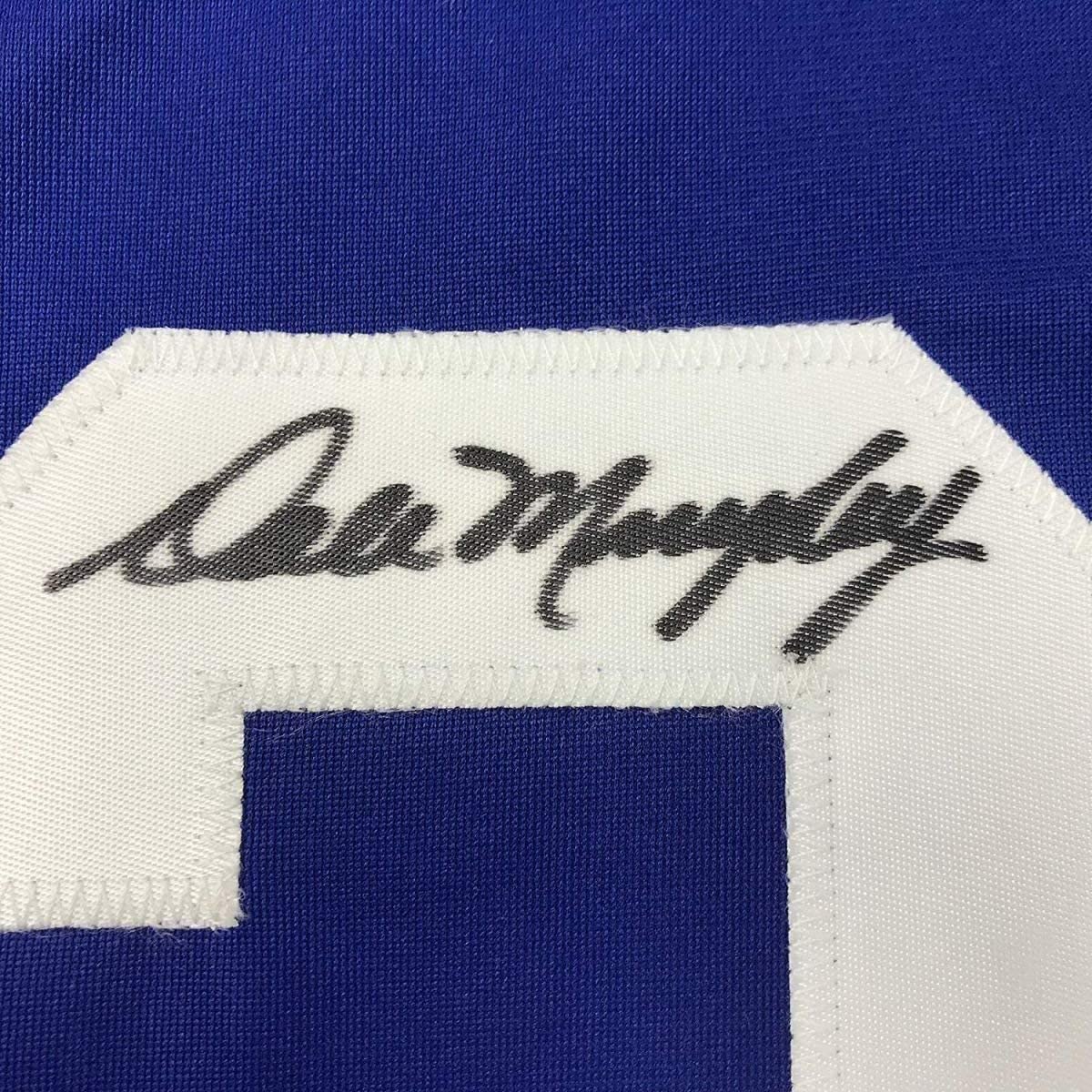 Framed Autographed/Signed Dale Murphy 33x42 Atlanta Dark Blue Baseball Jersey JSA COA
