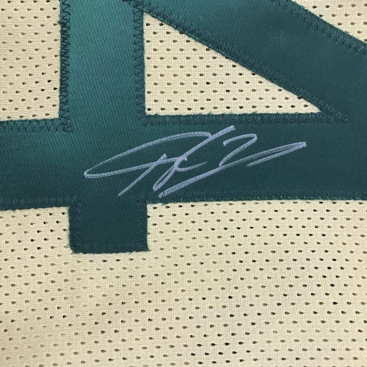 Framed Autographed/Signed Giannis Antetokounmpo 33x42 Milwaukee Tan Basketball Jersey PSA/DNA COA