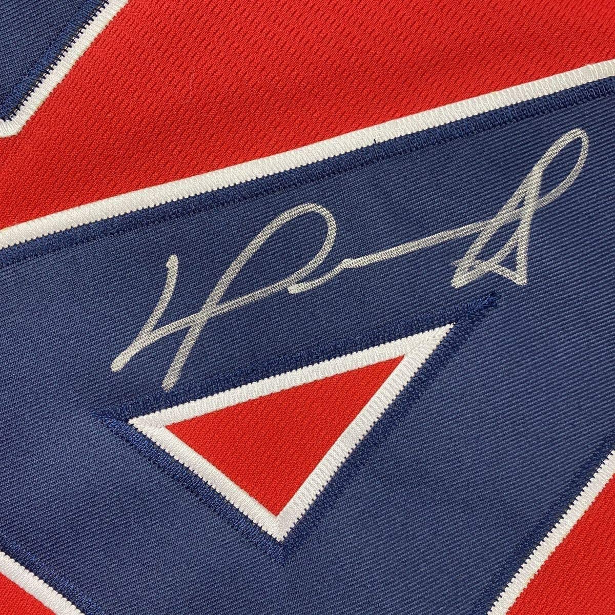 Framed Autographed/Signed David Ortiz 33x42 Boston Red Baseball Jersey Beckett BAS COA