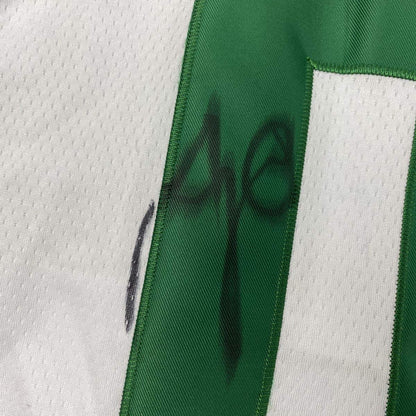 Framed Autographed/Signed Jayson Tatum 33x42 Boston White Basketball Jersey Beckett BAS COA