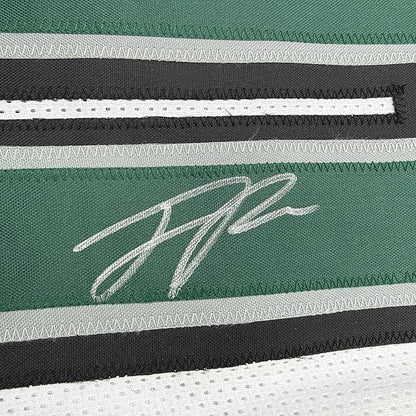 Framed Autographed/Signed Jaelan Phillips 35x39 Philadelphia White Football Jersey PSA/DNA COA
