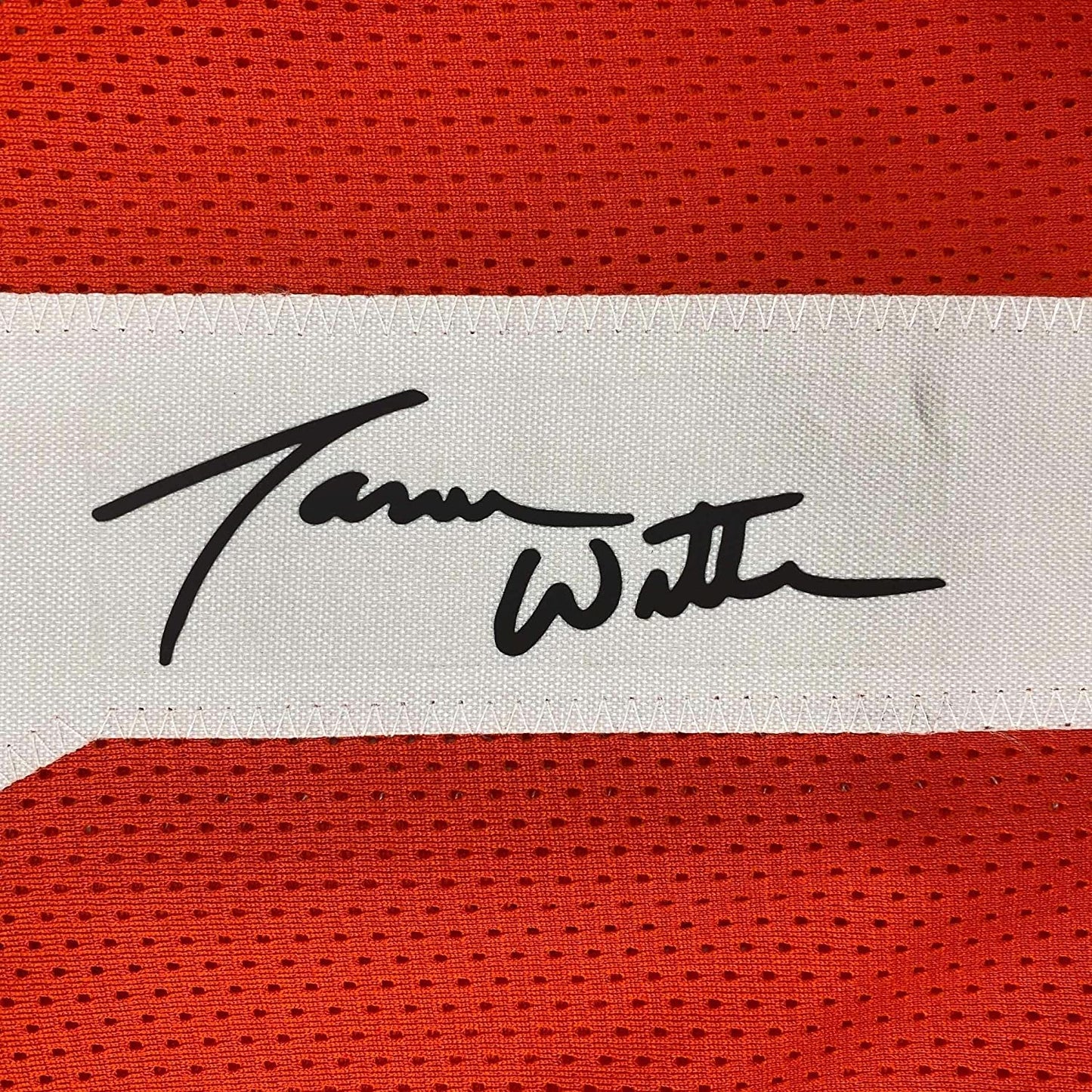 Framed Facsimile Autographed Jason Witten 35x39 Tennessee Orange Reprint Laser Auto College Football Jersey