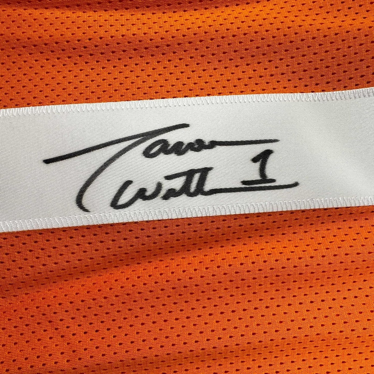 Framed Autographed/Signed Jason Witten 35x39 Tennessee Orange College Football Jersey Beckett BAS COA