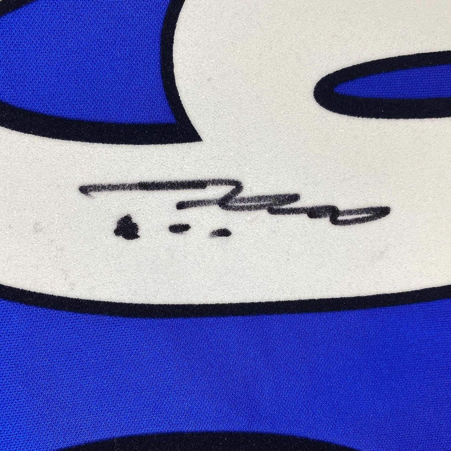 Framed Autographed/Signed John Terry 35x39 Chelsea FC Blue Soccer Futbol Jersey Beckett BAS COA