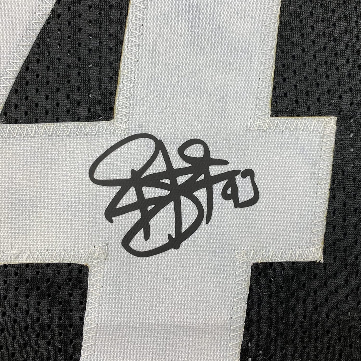 Framed Facsimile Autographed Troy Polamalu 35x39 Pittsburgh Black Reprint Laser Auto Football Jersey