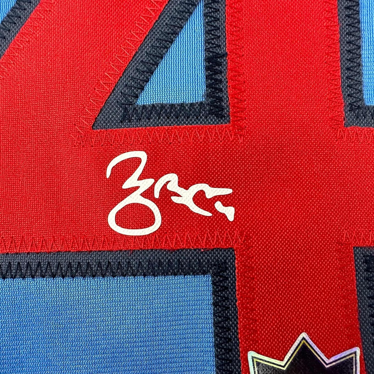Framed Facsimile Autographed Yadier Molina 35x39 St. Louis Blue Reprint Laser Auto Baseball Jersey