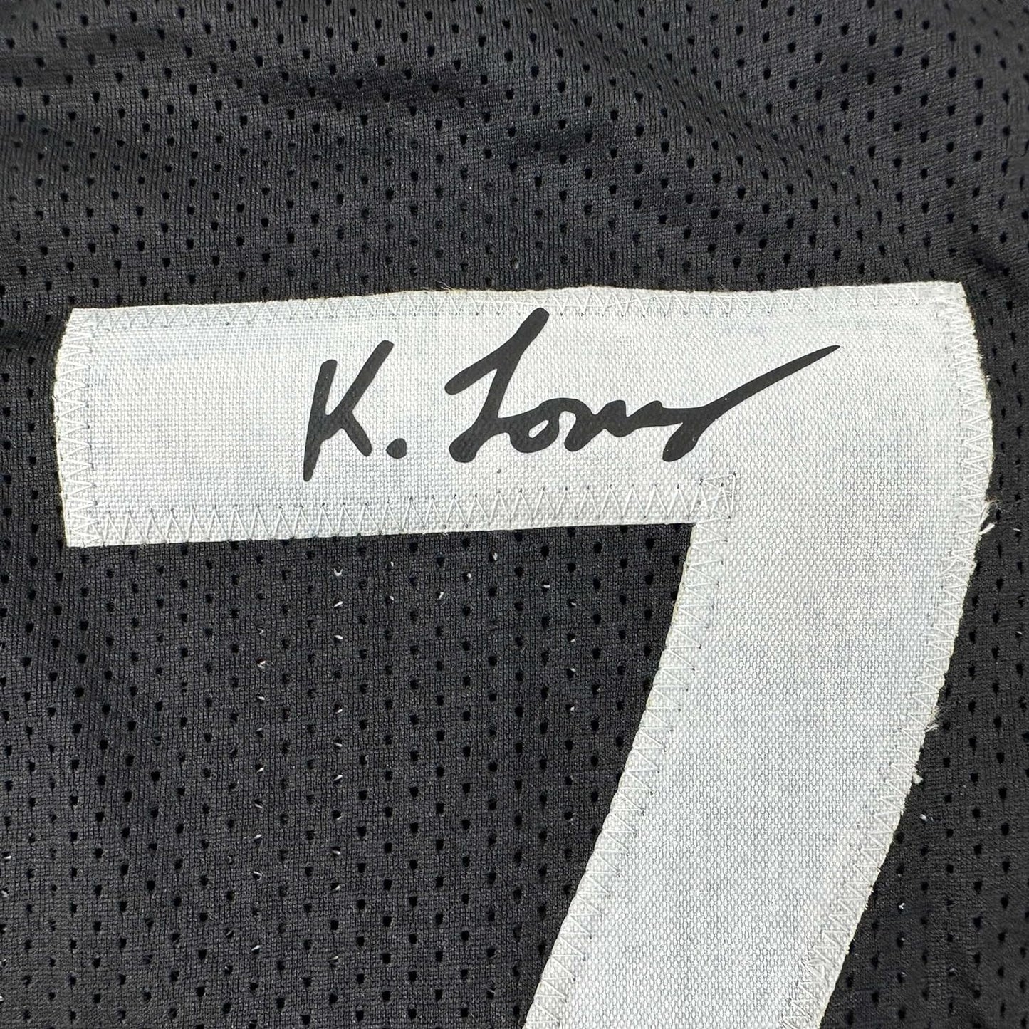 Framed Facsimile Autographed Kyle Lowry 35x39 Toronto Black Reprint Laser Auto Basketball Jersey