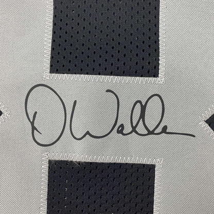 Framed Facsimile Autographed Darren Waller 35x39 Oakland Las Vegas Black Reprint Laser Auto Football Jersey