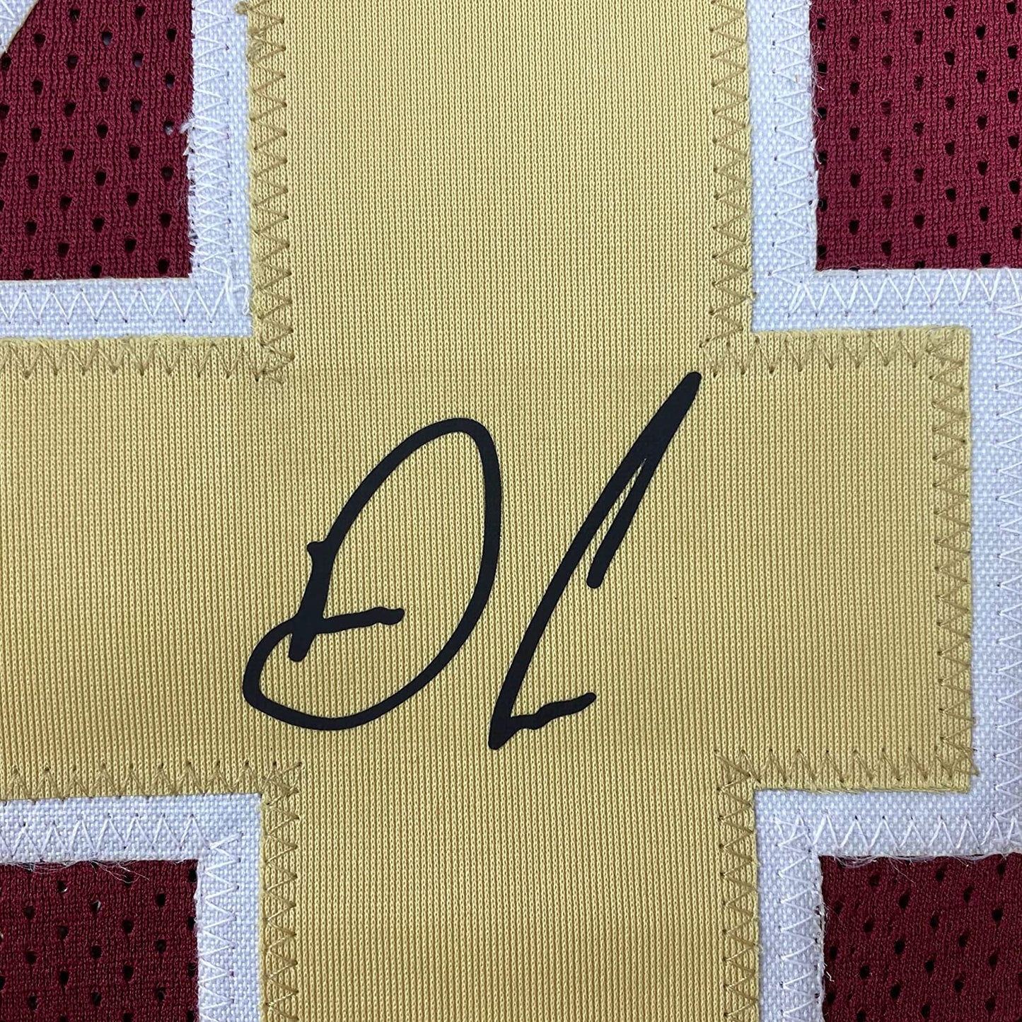 Framed Facsimile Autographed Dalvin Cook 35x39 Florida State Maroon Reprint Laser Auto College Football Jersey