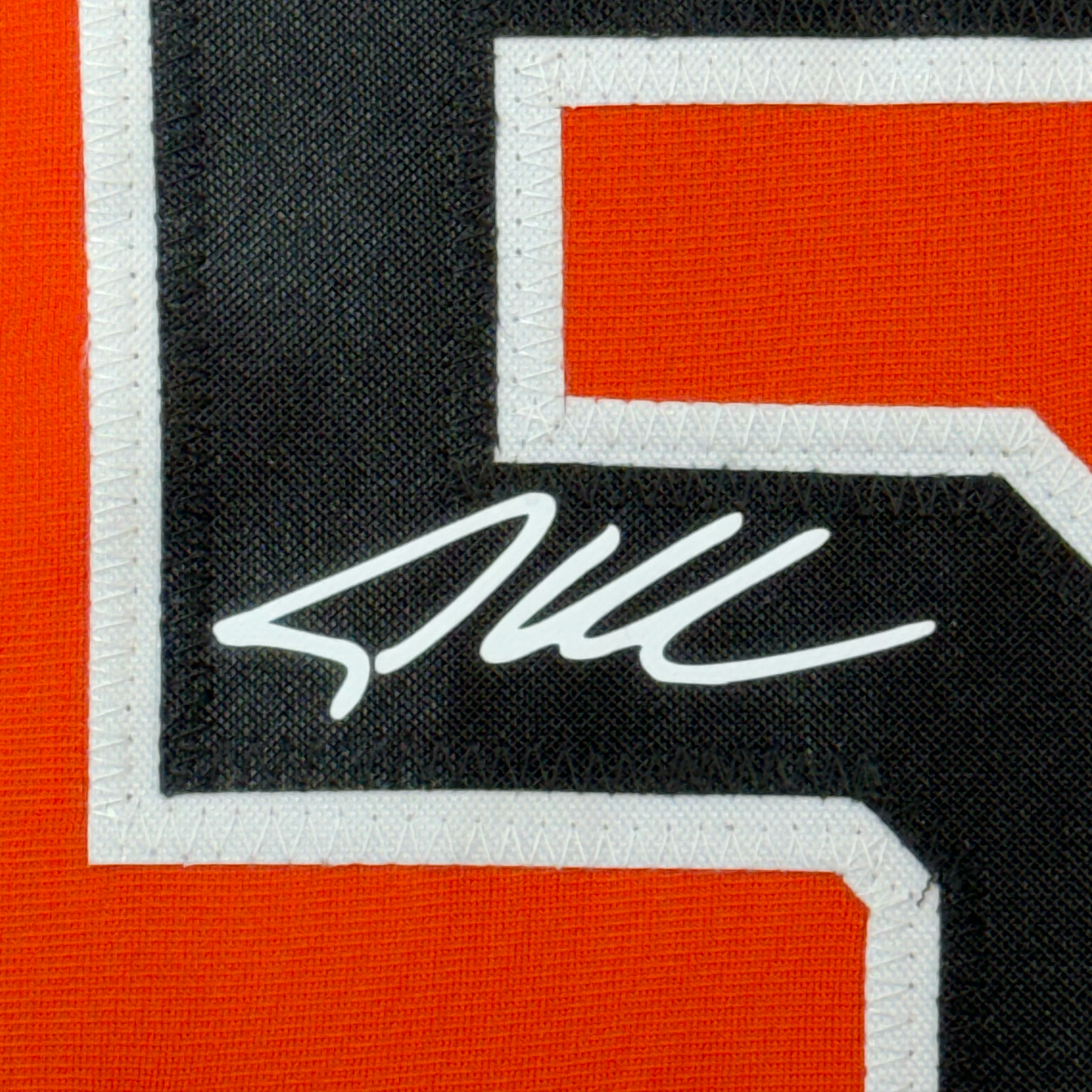 Framed Facsimile Autographed Adley Rutschman 35x39 Baltimore Orange Reprint Laser Auto Baseball Jersey