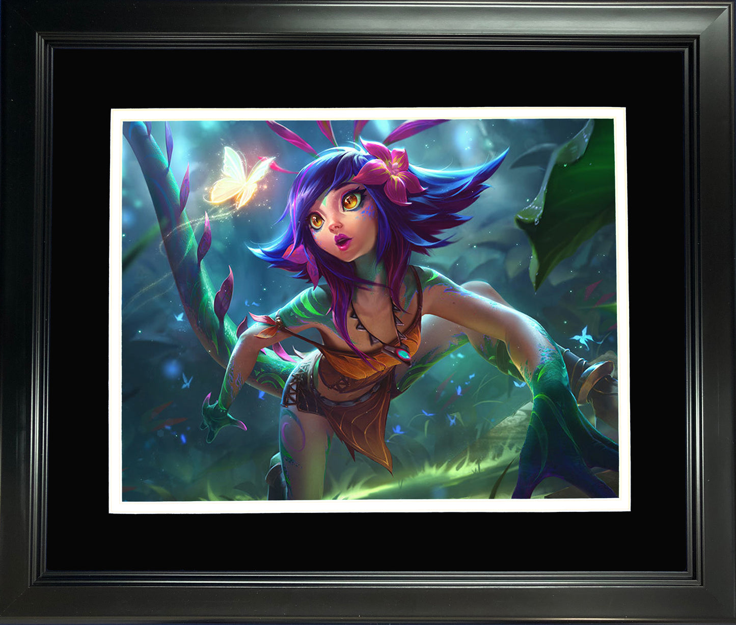 Framed Neeko 11"x14" Video Game Photo