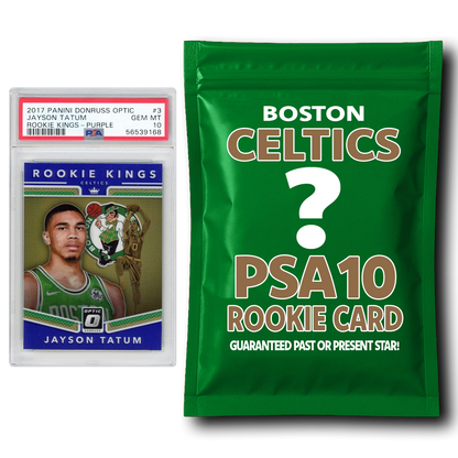 Boston Celtics PSA 10 Graded Rookie Card Mystery Pack