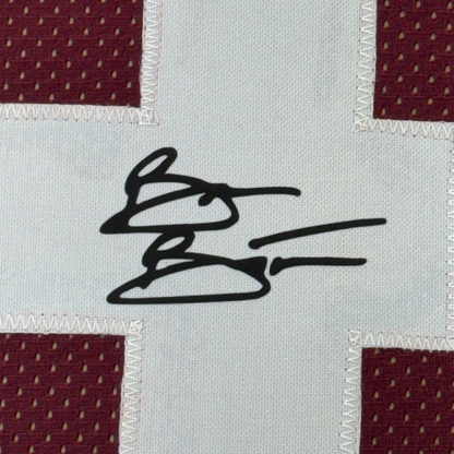 Framed Facsimile Autographed Brian Bosworth 35x39 Oklahoma Red Reprint Laser Auto College Football Jersey