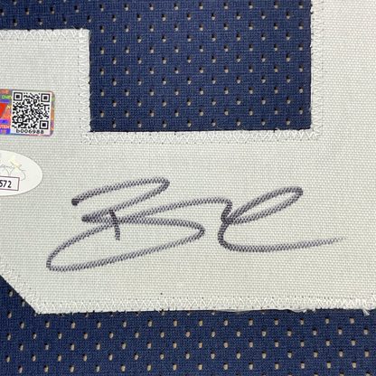 Framed Autographed/Signed Brandin Cooks 35x39 Dallas Thanksgiving Day Football Jersey JSA COA