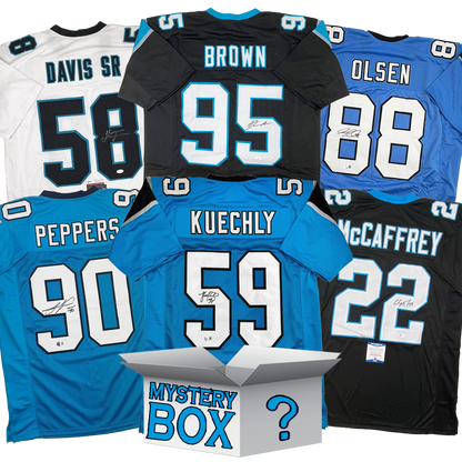 Autographed/Signed Carolina Football Jersey Mystery Box with PSA JSA or Beckett COA
