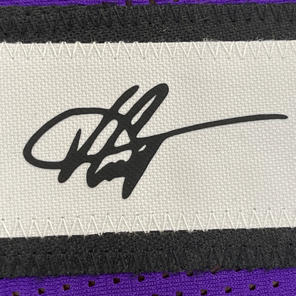 Framed Facsimile Autographed Vince Carter 35x39 Toronto Purple Reprint Laser Auto Basketball Jersey